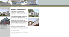 Desktop Screenshot of finnellroofing.com